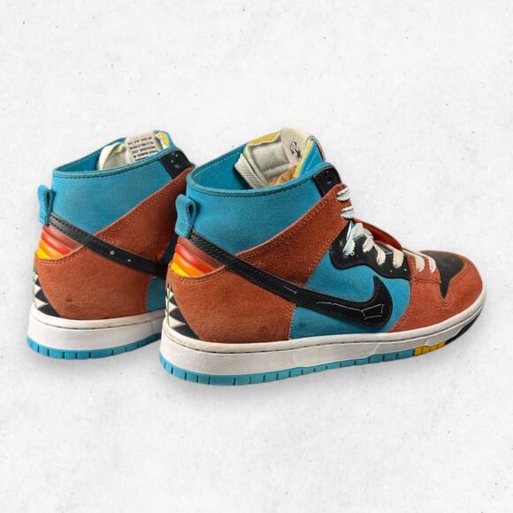 Nike Men\'s 7 SB Dunk High Decon QS x Di’orr Greenwood Navajo Arts FQ1775-400 main image 4